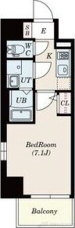サムティ福島Rufleの物件間取画像